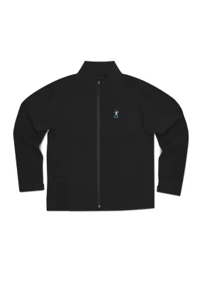 Men's Full Zip Tech Jacket Black