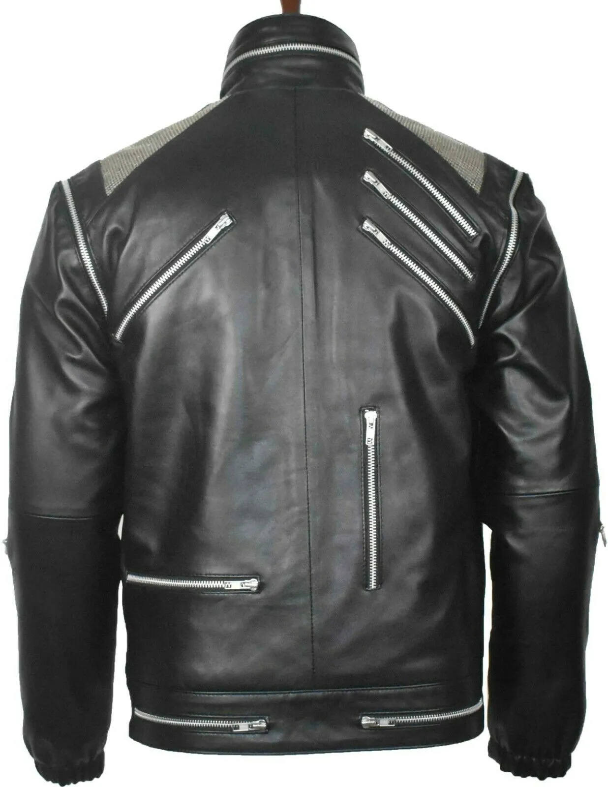 Michael Jackson Beat It Black Leather Jacket