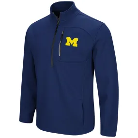 Michigan Wolverines Colosseum Townie 1/2 Zip Pullover Jacket