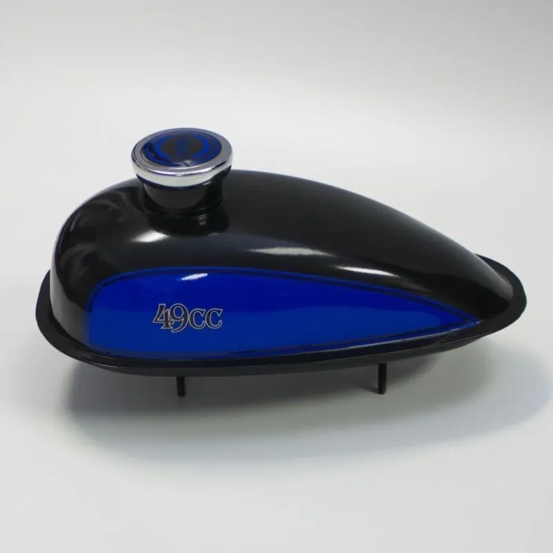 Motorized Bicycle Peanut Gas Tank and Fuel Cap Custom Decal Kit