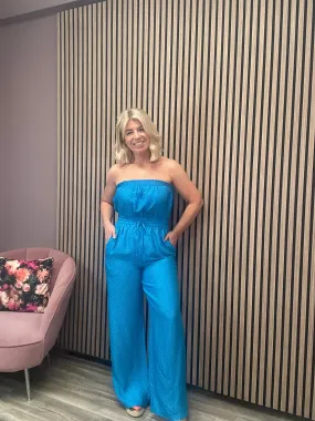 Nelly Jumpsuit (Azure Blue)