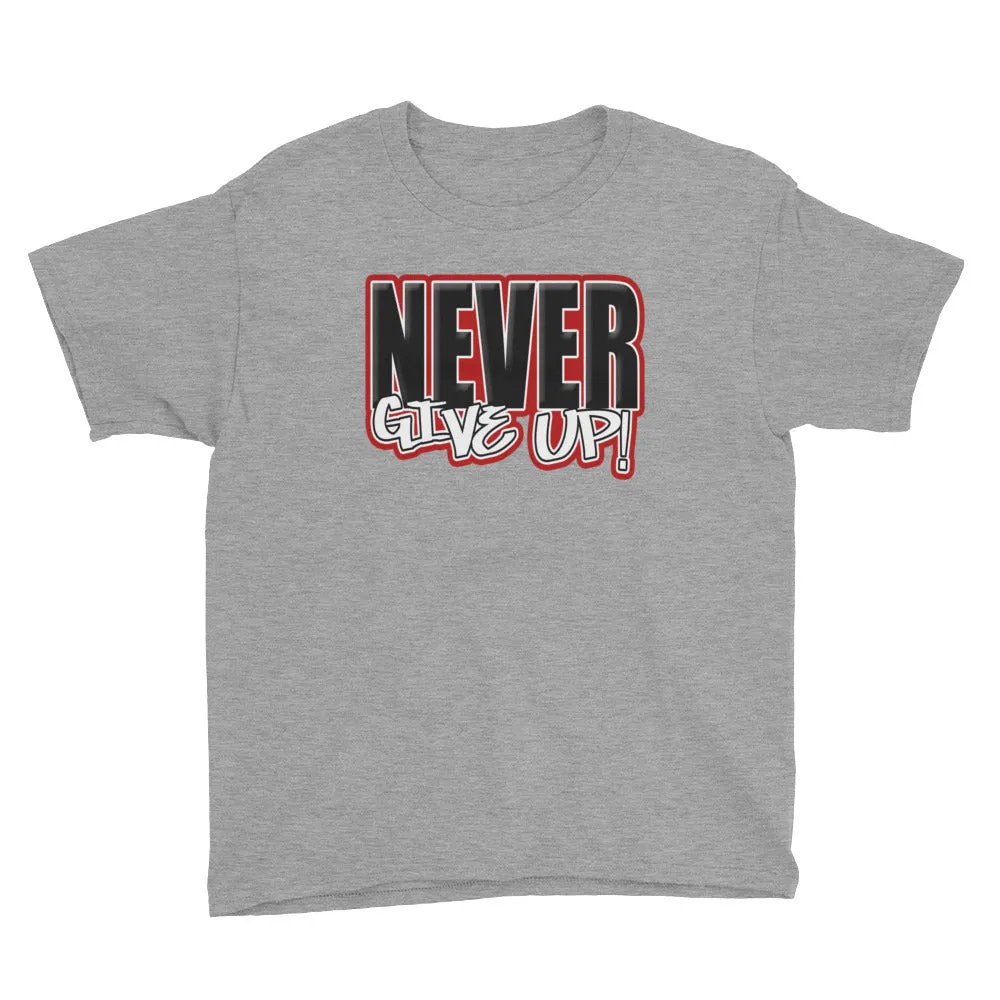 Never Give Up Kids Tee