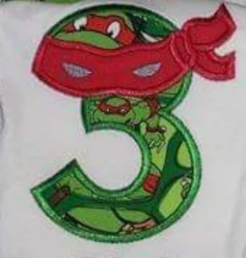 Ninja Turtle Birthday Shirt