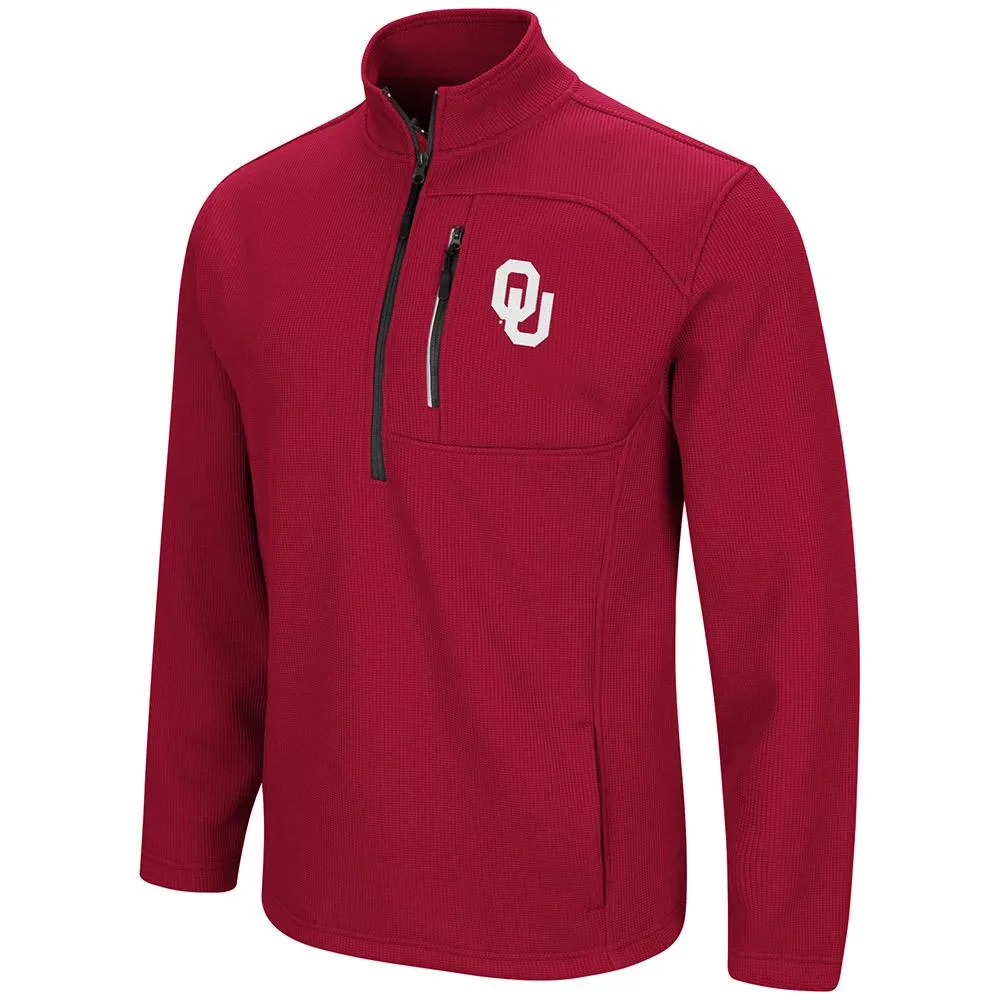 Oklahoma Sooners Colosseum Townie 1/2 Zip Pullover Jacket