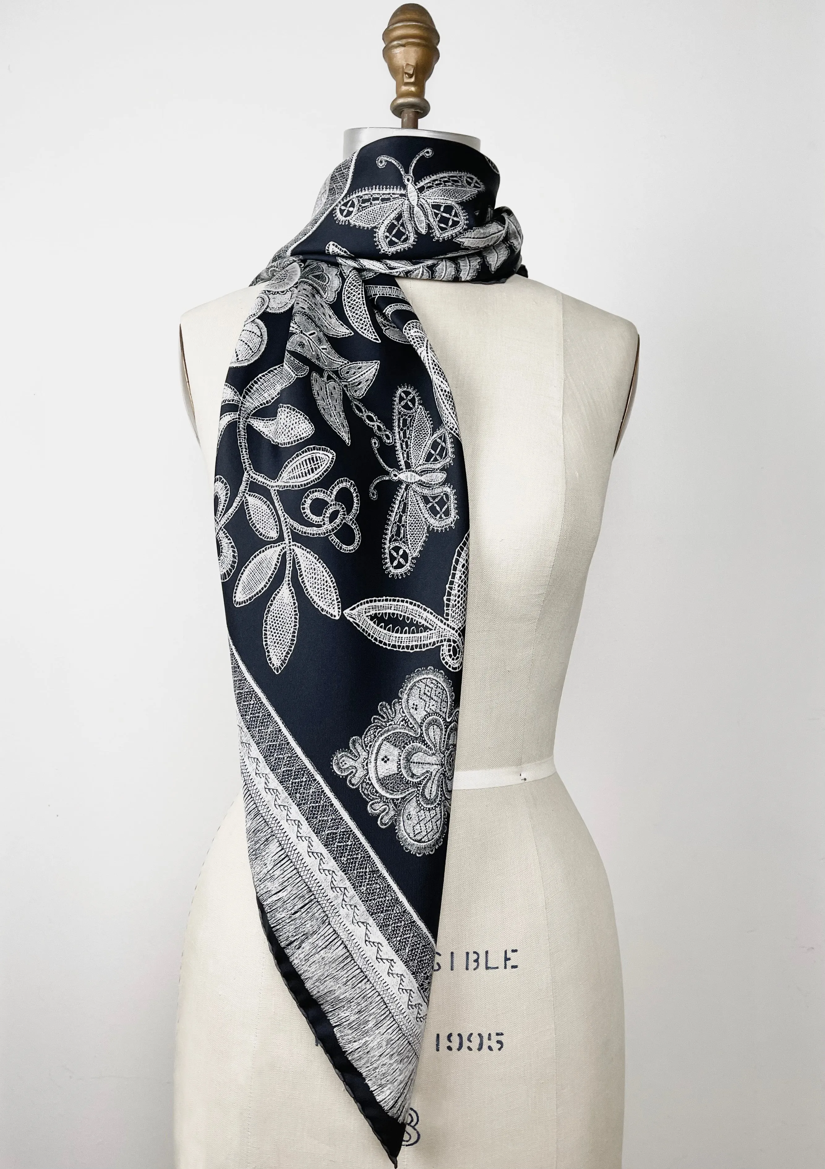 Personalized Garden Lace Scarf