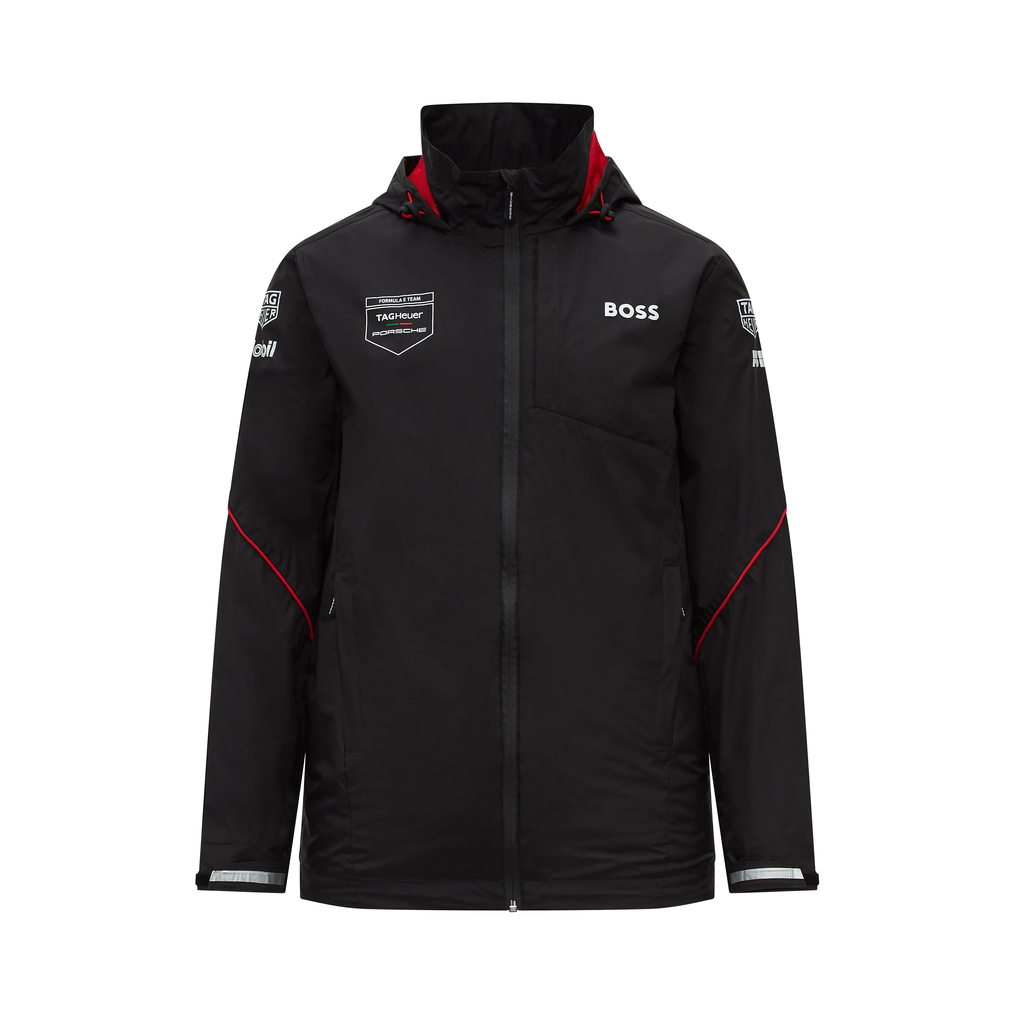 Porsche Formula E Team Rain Jacket - Black