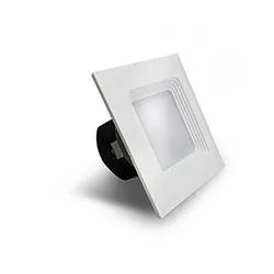 Radiant-Lite SDL6-BF-50K 6" LED Square Downlight with Baffle Trim 5000K