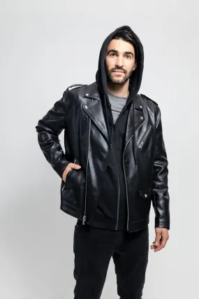 Ralph Men's Vegan Faux Leather Jacket (POS)