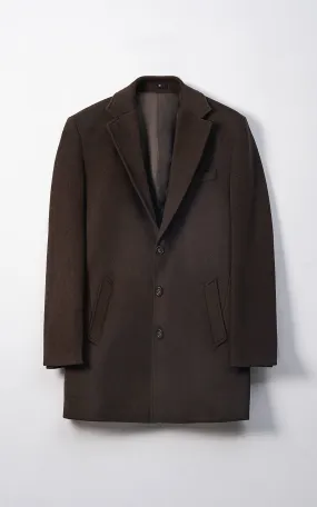 REFINED CLASSIC  LONG COAT OLIVE