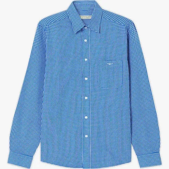 R.M.Williams - Collins Shirt - Check - White/Blue