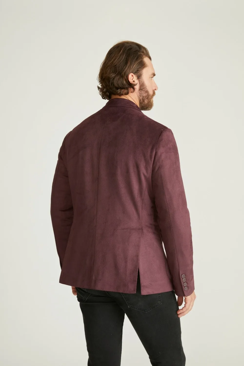 Robert Graham Men's Vegan Sueded Blazer