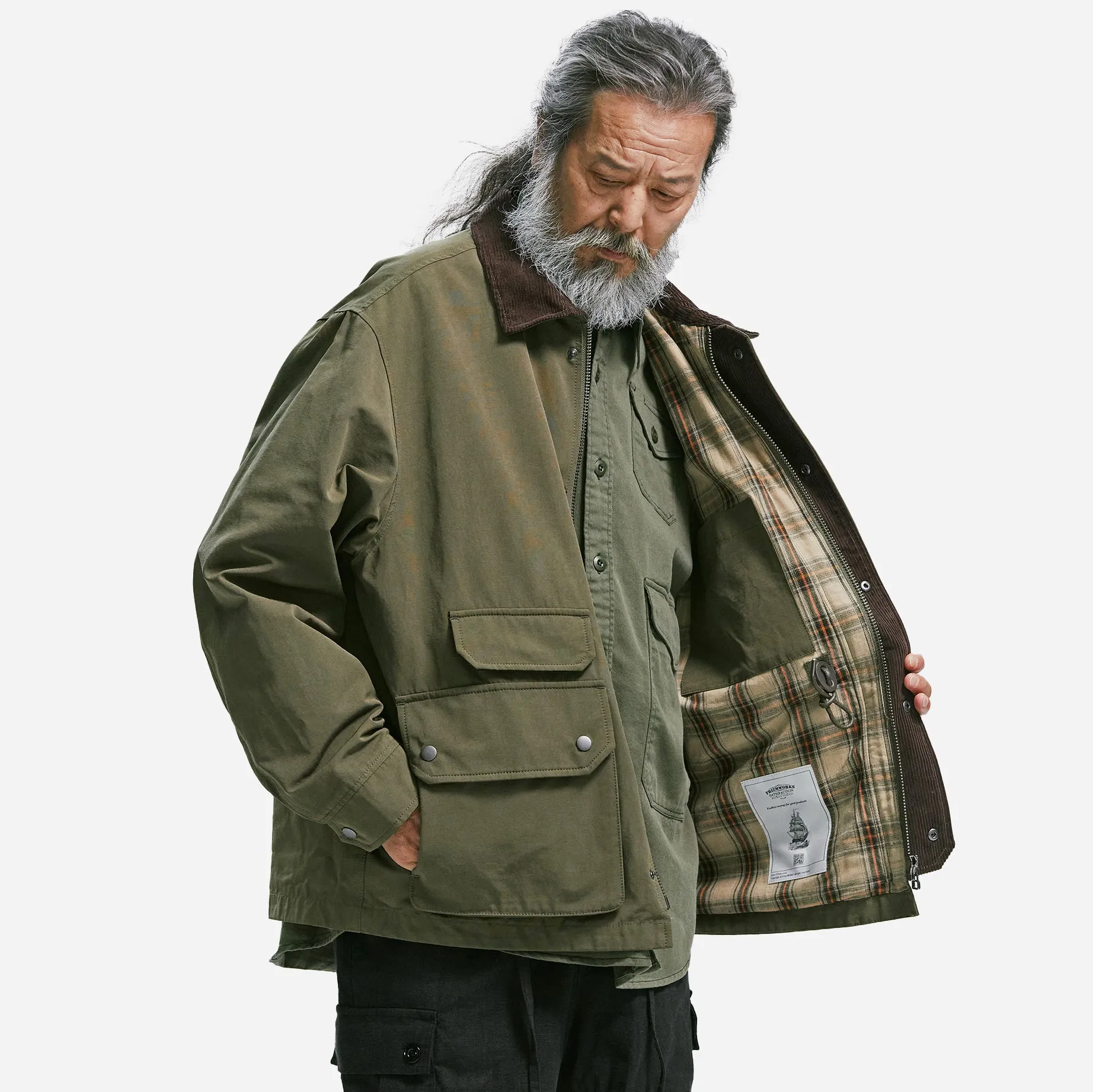 ROYAL HUNTING JACKET - OLIVE