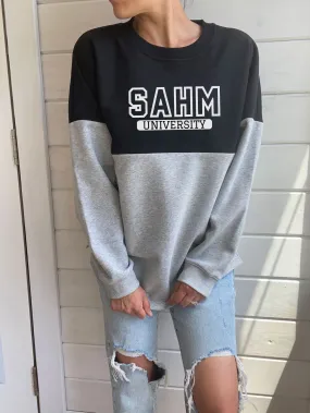 SAHM University Chill Crewneck