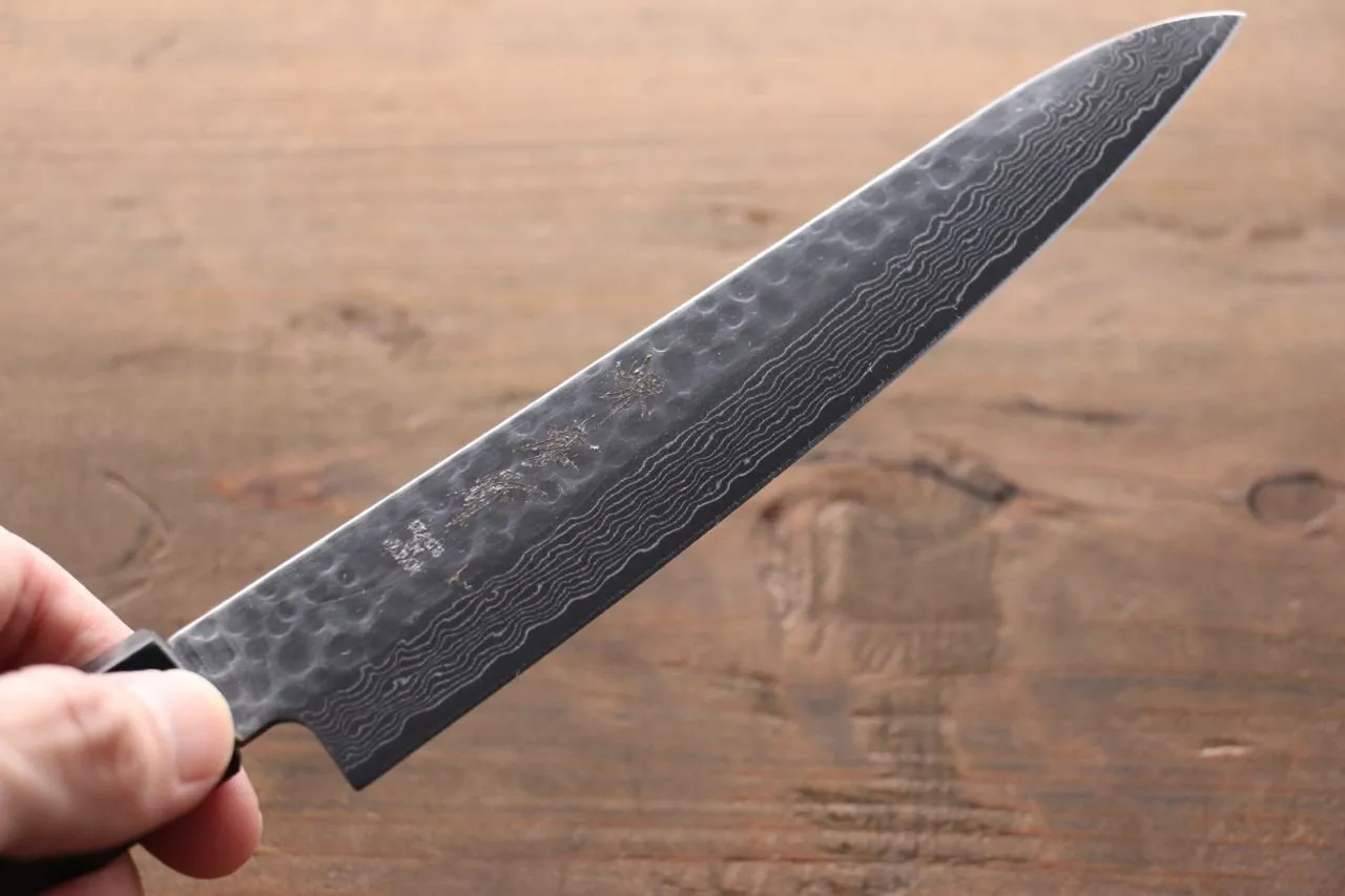 Sakai Takayuki AUS10 45 Layer Damascus Petty-Utility 150mm Shitan Handle