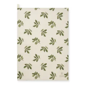 Sophie Allport 'Acorn & Oak' Leaves Cotton Tea Towel