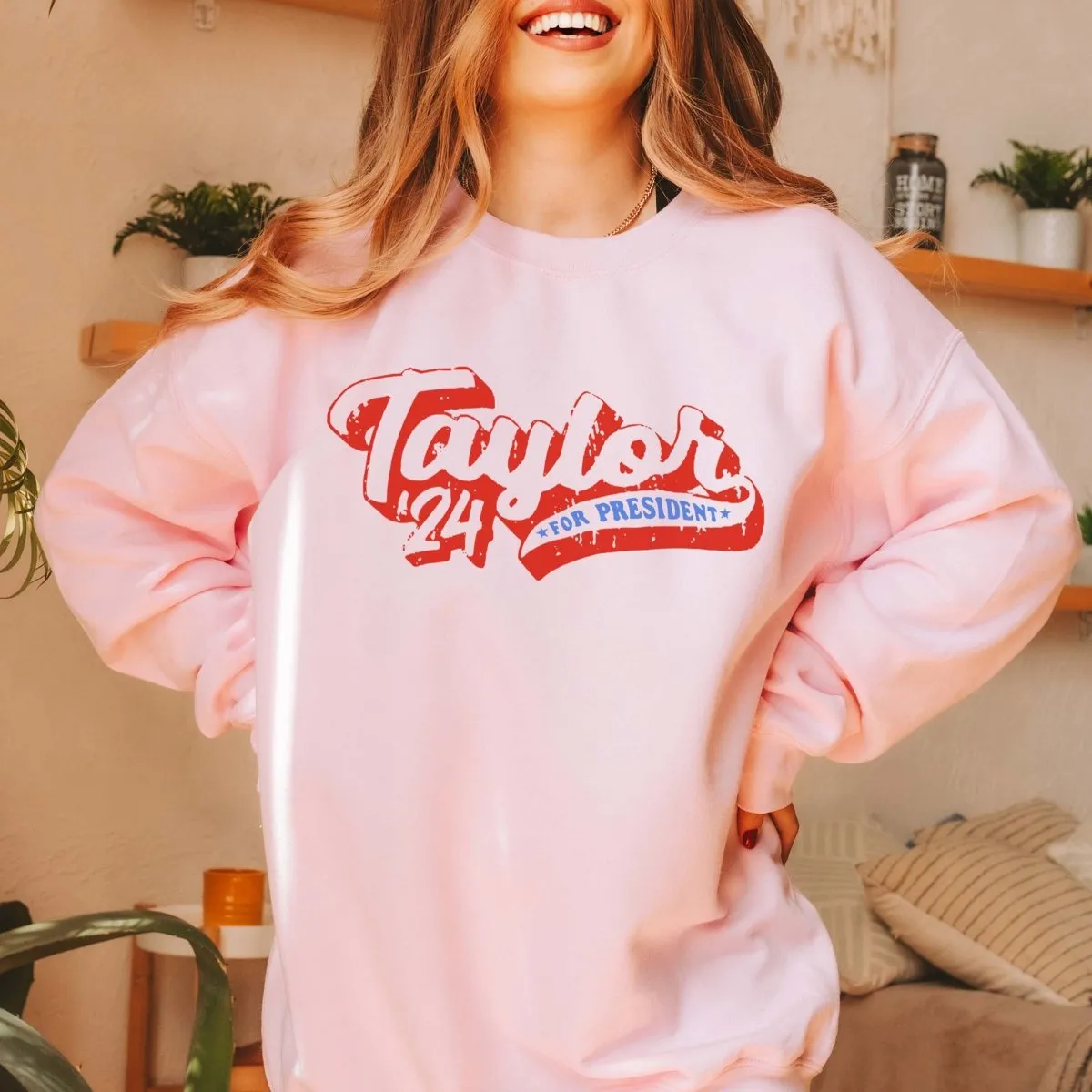 Taylor For President Wholesale Graphic Sweatshirt - Fast Shipping