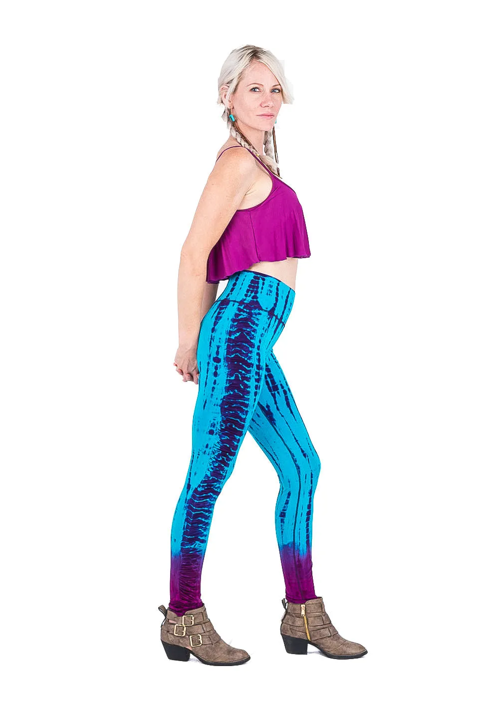 Tie Dye Ruched Legging Long