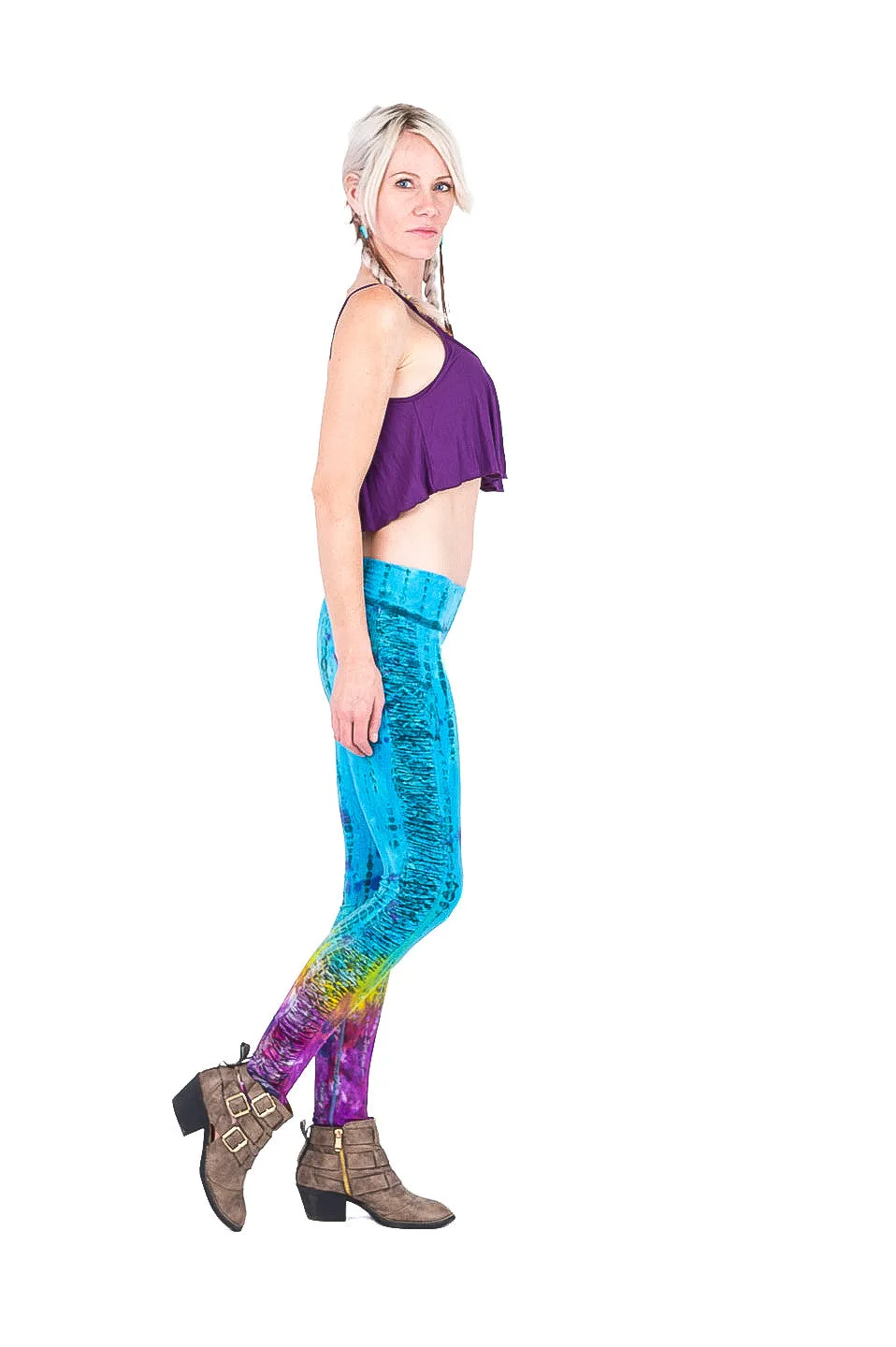 Tie Dye Ruched Legging Long