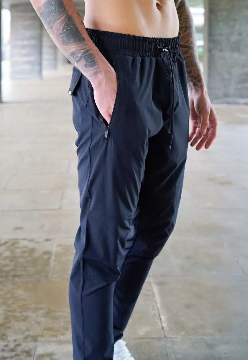 TRACK PANTS - BLACK