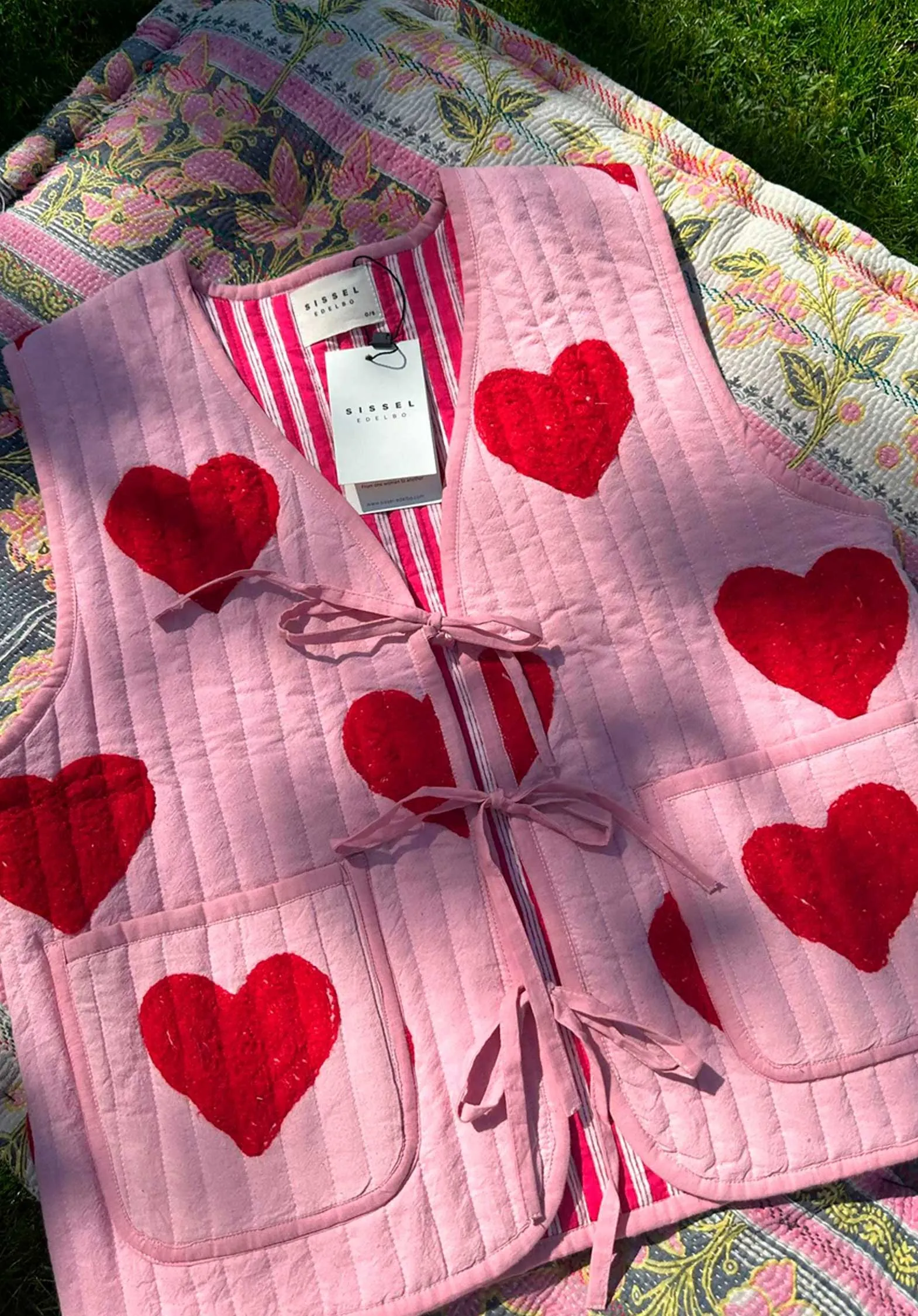 Vest Se1424 Honey Vest Red-Heart