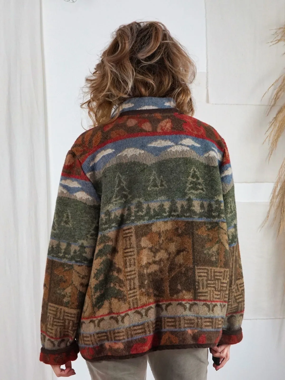 Vintage Wilderness Nature Chore Jacket