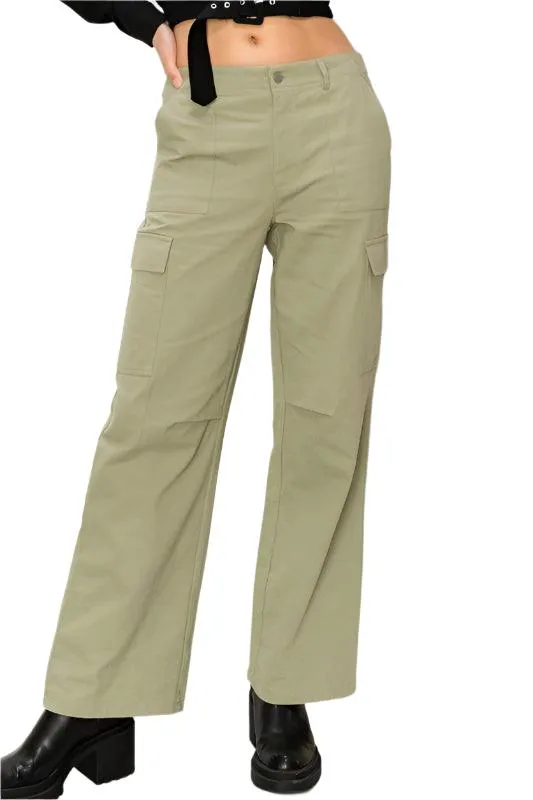 Weekend Chiller High Waist Cargo Pants