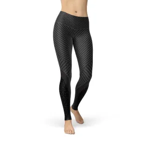 Women’s Carbon Fiber Sports Leggings