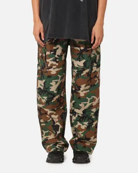 X-Girl Women's Easy Cargo Pants Camo